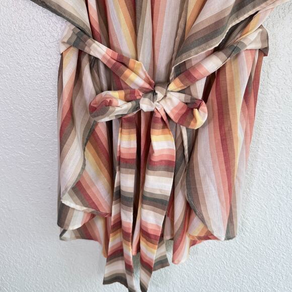 Vintage Texas Body Hangings Womens Cape Wrap Shawl Cardigan Southwestern Western - Picture 6 of 8